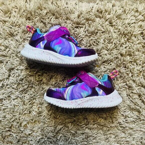 Skechers Toddler Girl's Jumpsters Sweet Kickz Scented Sneakers Size 6 - Picture 3 of 6